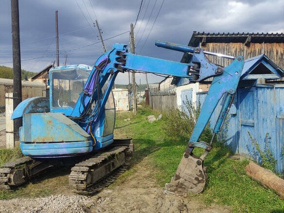 1997 Komatsu PC50, синий, 1900000 рублей