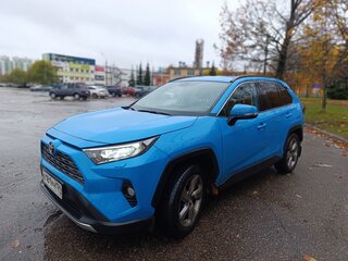 2019 Toyota RAV4 V (XA50), синий, 3300000 рублей, вид 1