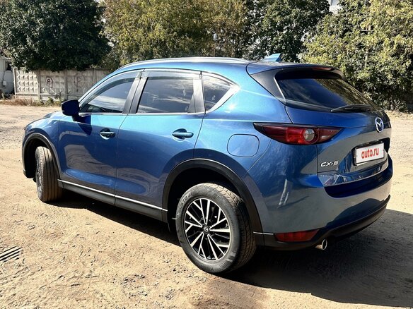 2017 Mazda CX-5 II, синий, 2000000 рублей - вид 5