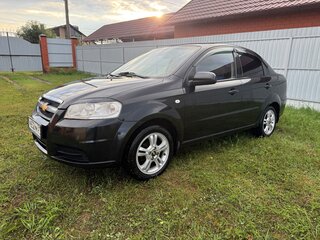 2009 Chevrolet Aveo I Рестайлинг, чёрный, 449500 рублей, вид 1