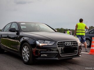 2013 Audi A4 IV (B8) Рестайлинг, чёрный, 1257982 рублей, вид 2