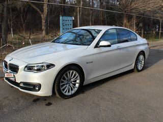 2016 BMW 5 серии 520d VI (F10/F11/F07) Рестайлинг, белый, 2900000 рублей, вид 1