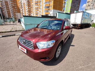 2010 Toyota Highlander II (XU40), пурпурный, 1600000 рублей, вид 1