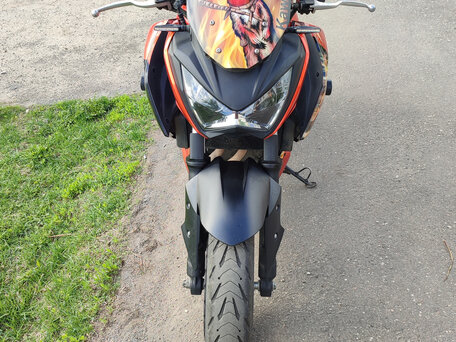 2015 Kawasaki Z 250, оранжевый, 260000 рублей, вид 2