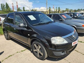 2011 Renault Logan I Рестайлинг, чёрный, 585000 рублей, вид 2