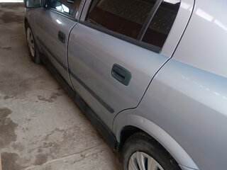 2002 Opel Astra G, серебристый, 420000 рублей, вид 2