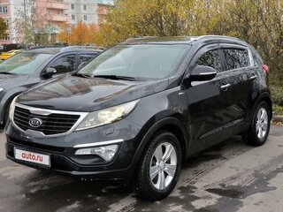 2011 Kia Sportage III, чёрный, 1200000 рублей, вид 1