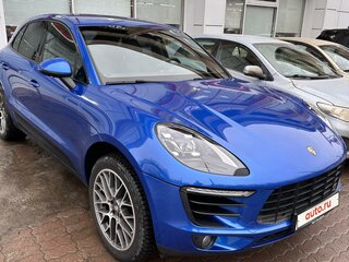 2018 Porsche Macan I, синий, 3100000 рублей, вид 2