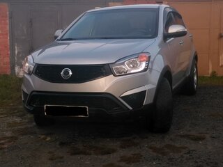 2014 SsangYong Actyon II Рестайлинг, серебристый, 1100000 рублей, вид 2