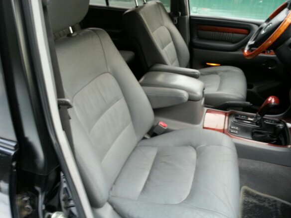 2002 Lexus LX 470 II, чёрный - вид 9