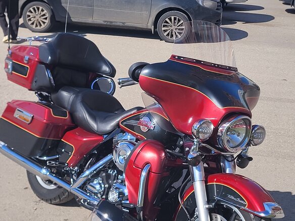2007 Harley-Davidson Electra Glide, красный, 795000 рублей - вид 2