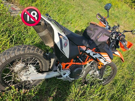 2013 KTM 690 Enduro R, оранжевый, 600000 рублей, вид 1