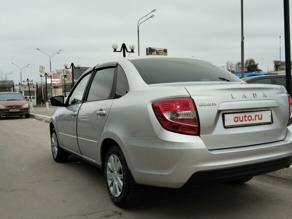 2023 Lada (ВАЗ) Granta I Рестайлинг, серый, 915000 рублей - вид 4