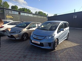 2012 Honda Freed I Рестайлинг, голубой, 1155555 рублей, вид 2