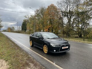 2008 Mitsubishi Lancer X, чёрный, 1700000 рублей, вид 1
