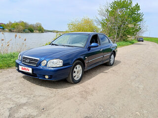2004 Kia Magentis I Рестайлинг, синий, 340000 рублей, вид 1
