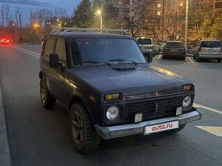 2001 Lada (ВАЗ) 2121 (4x4) I Рестайлинг, фиолетовый, 350000 рублей, вид 4