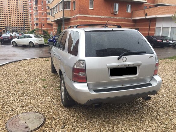 2004 Acura MDX I, серебристый - вид 3