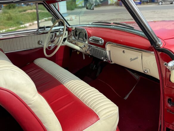 1954 Packard Caribbean I, красный, 11000000 рублей - вид 14