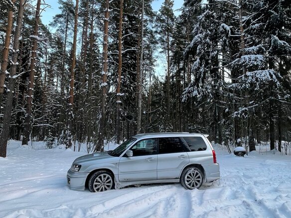 2003 Subaru Forester II, серебристый, 555000 рублей - вид 29