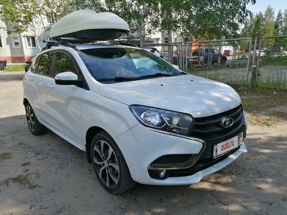 2017 Lada (ВАЗ) XRAY I, белый, 1000000 рублей