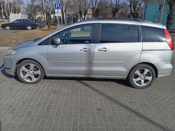 2006 Mazda 5 I (CR), серебристый, 400000 рублей - вид 3
