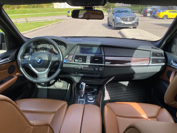 2008 BMW X5 30d II (E70), чёрный, 8500000 рублей - вид 12