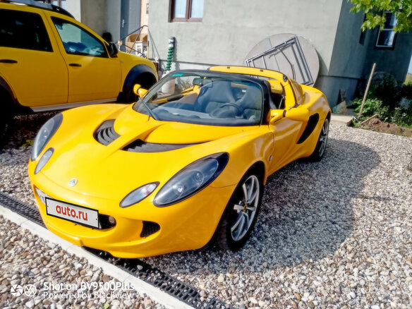 2004 Lotus Elise II, жёлтый - вид 1