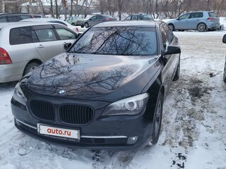 2009 BMW 7 серии 740i V (F01/F02/F04), чёрный, 2300000 рублей, вид 1