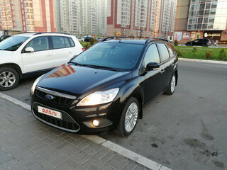 2009 Ford Focus II Рестайлинг, чёрный, 720000 рублей, вид 1