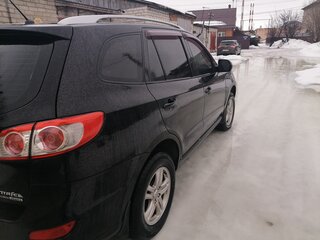 2010 Hyundai Santa Fe II Рестайлинг, чёрный, 950000 рублей, вид 2