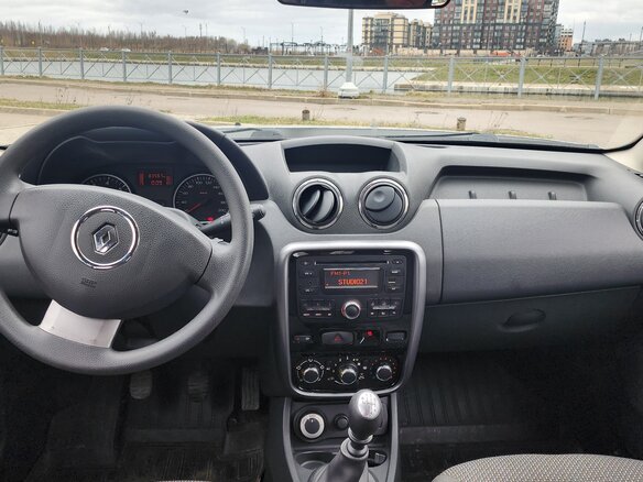 2013 Renault Duster I, серебристый, 890000 рублей - вид 1
