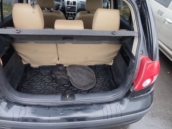 2005 Hyundai Getz I, чёрный, 270000 рублей - вид 9