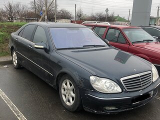 2000 Mercedes-Benz S-Класс 500 Long IV (W220), синий, 550000 рублей, вид 4