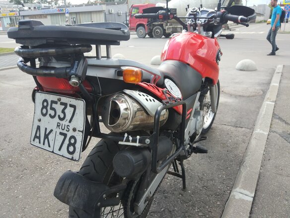 2006 BMW F 650 GS, красный - вид 19