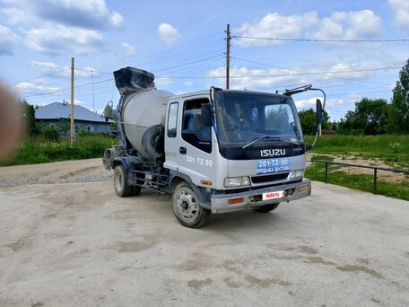 1997 Isuzu Автобетоносмеситель, серебристый, 3250000 рублей, вид 2