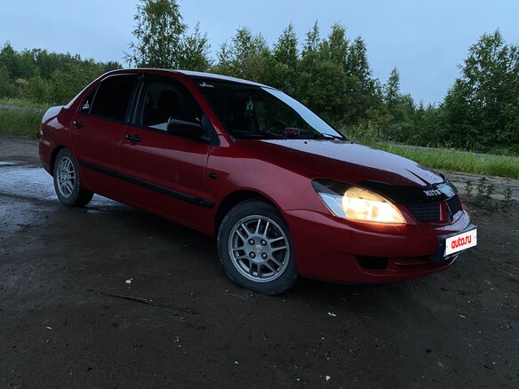 2006 Mitsubishi Lancer IX, красный, 350000 рублей - вид 4