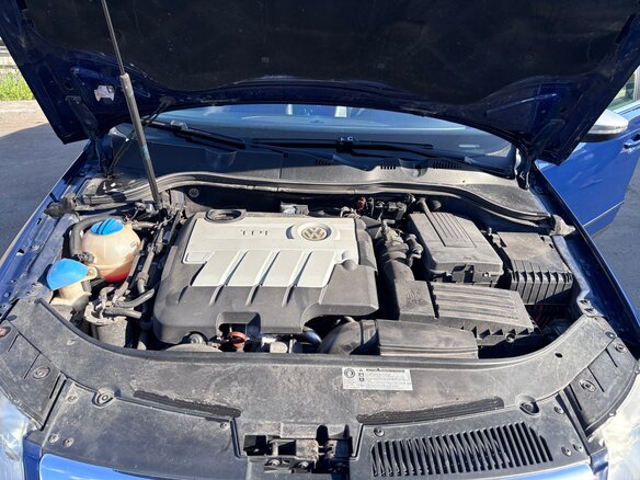 2009 Volkswagen Passat B6, синий, 1100000 рублей - вид 19