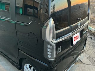 2019 Honda N-BOX II, чёрный, 875000 рублей, вид 4