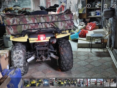 2008 CFMoto CF500, жёлтый, 380000 рублей, вид 4
