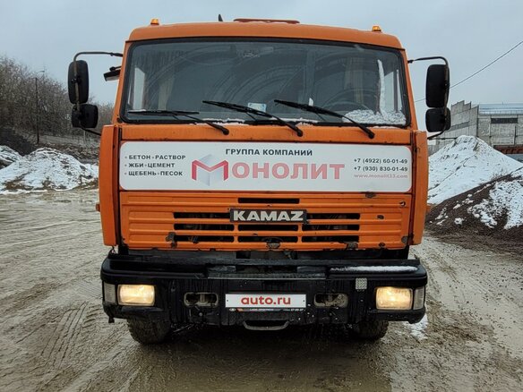 2012 КамАЗ Автобетоносмеситель, оранжевый, 1100000 рублей
