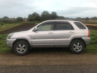 2008 Kia Sportage II, серебристый, 965000 рублей, вид 4