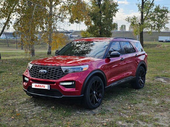 2021 Ford Explorer VI, красный, 2800000 рублей - вид 17