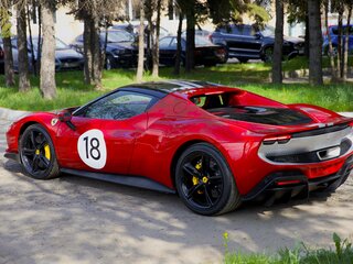 2023 Ferrari 296 GTB, красный, 34750000 рублей, вид 4