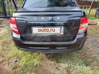 2019 Lada (ВАЗ) Granta I Рестайлинг, чёрный, 720000 рублей, вид 1