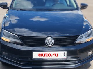 2015 Volkswagen Jetta VI Рестайлинг, чёрный, 890000 рублей, вид 2
