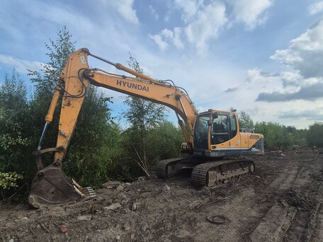2012 Hyundai R210NLC, жёлтый, 3950000 рублей, вид 3