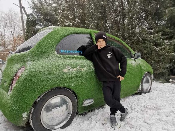 2002 Nissan March III (K12), зелёный - вид 20