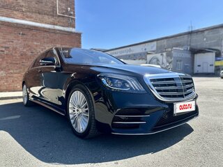 2015 Mercedes-Benz S-Класс 500 VI (W222, C217), чёрный, 3350000 рублей, вид 3