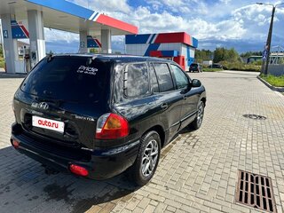 2002 Hyundai Santa Fe I, чёрный, 1100000 рублей, вид 5